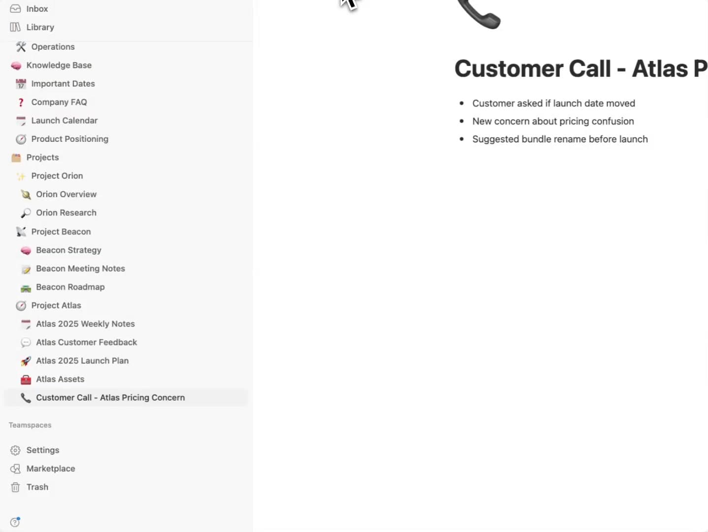 Before: Document maintenance stays manual, and organizing growing information by hand gets increasingly painful.